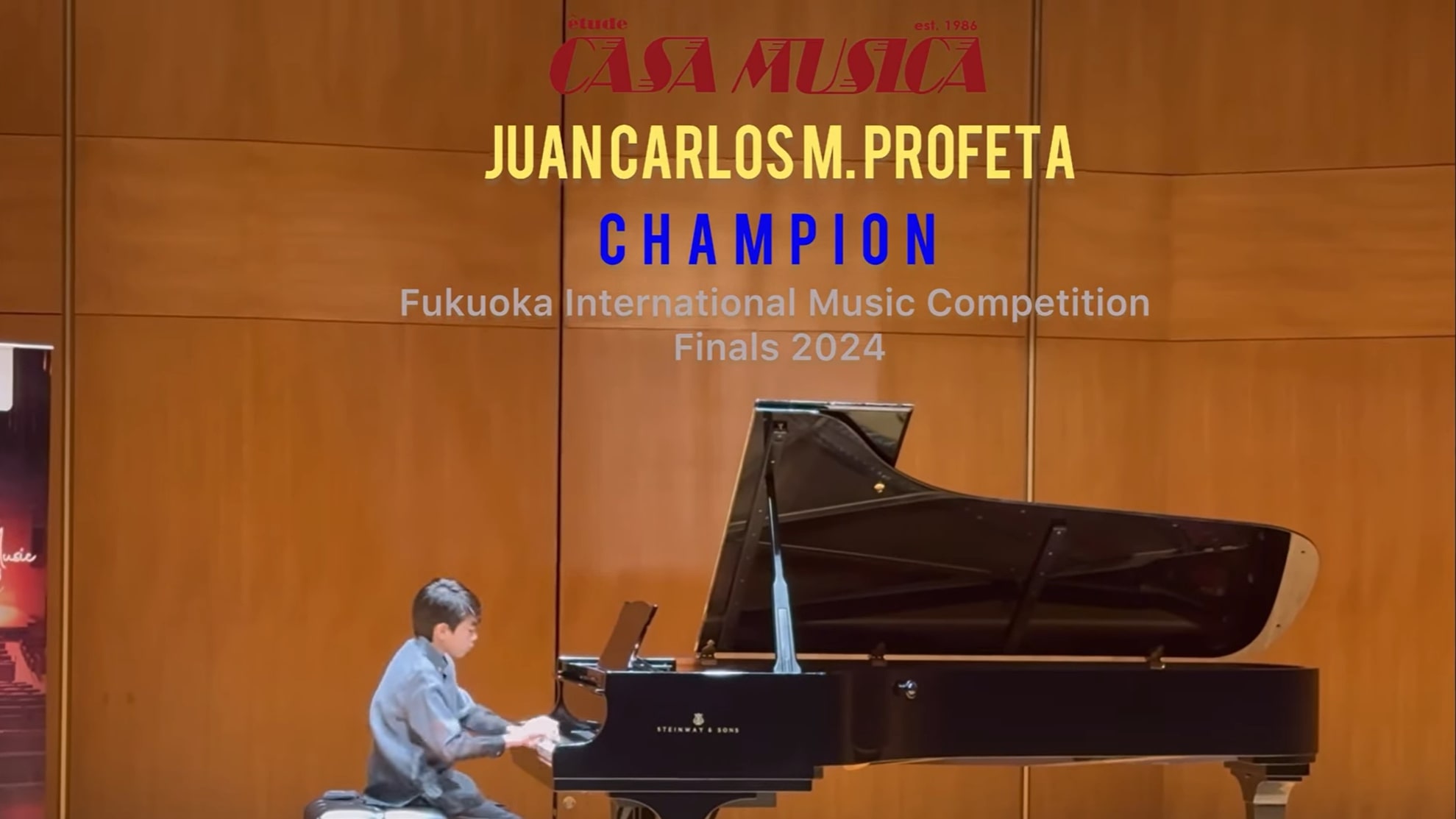 Young Pinoy Pianist Bags Highest Distinction In An International Music Competition