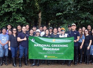 Sterling Bank of Asia Upholds Environmental Commitment through “Kind Heart Gives” Tree Planting Activity